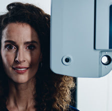 Medizinischer Augen Check Up